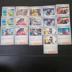 ☆ポケカ まとめ売り プレイカード メガドリームex トレーナーズ 16枚