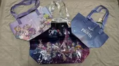 【新品未使用】香港ディズニー　20周年記念　ショッピングバッグセット