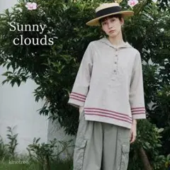 sunny cloudsサニークラウズセーラーシャツコットンプルオーバーシャツＭのサムネイル