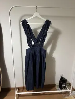 COMME des GARCONS GIRL デニム吊りスカート ジャンスカのサムネイル