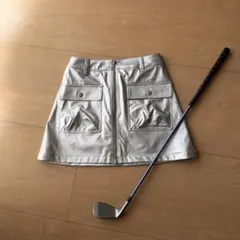 NBB WEEKEND シルバー ミニスカート