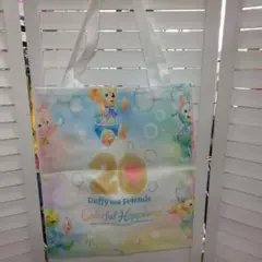 Disney Doffy ダッフィー20th トートバッグ カラフルハピネス