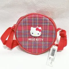 2010年 ハローキティ チェック柄 ショルダーバッグ サンリオ
