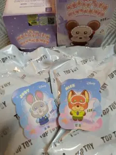 ディズニー スリープウェア トップトイ ズートピア　ニック　ジュディ