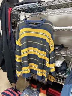 U.S. POLO ASSN. ボーダー柄 ニット セーターのサムネイル
