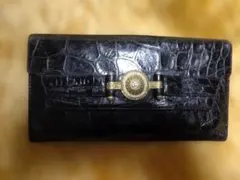 せ*こ様 皇居財布ブラッククロコダイル風長財布 - メルカリ