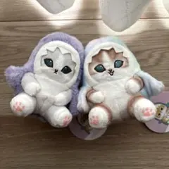モフサンド パステルサメにゃんマスコット 2体セット