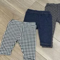 m._.miho様専用【美品】西松屋　レギンス　2本セット　80