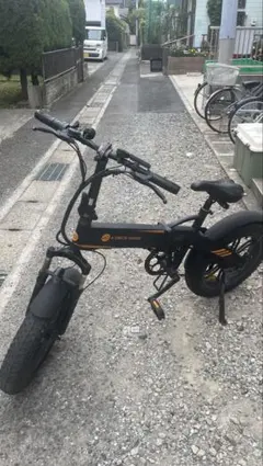 117】折りたたみ電動自転車 パナソニック OFFTime イエロー×ブラック