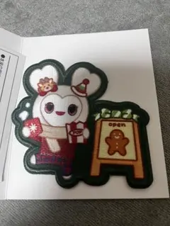 TWICEダヒョン　POP UP ランダムワッペンステッカー　ダブリー