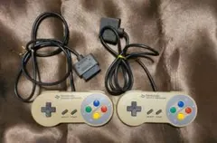 【動作確認済】スーパーファミコン コントローラー 2個セット SFC 純正