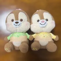 【ディズニー】ミルキーボアぬいぐるみ　アイスセーター✨チップとデール✨