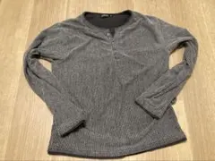 グレー スカットソー M
