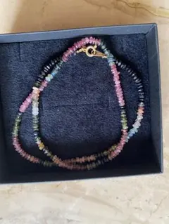 トルマリン マルチカラーネックレス