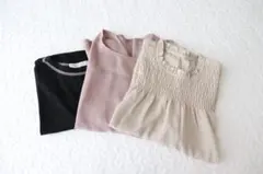 レディースブラウス　3点セット DRESKIP/BEAUTE DE OPAQUE