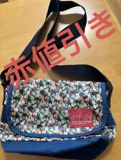 Manhattan Portage 花柄 メッセンジャーバッグ