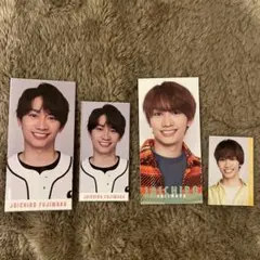 なにわ男子 藤原丈一郎 厚紙 デタカ まとめ売り