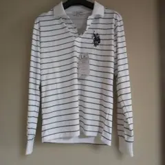 U.S. POLO ASSN. ポロシャツ ボーダー Sサイズのサムネイル