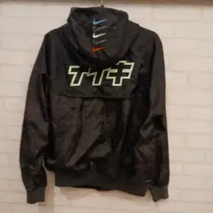 Nike フード付きナイロンジャケット ブラック