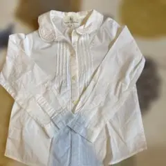 KUMIKYOKU ホワイト長袖シャツ Mサイズ