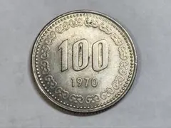 古銭　韓国硬貨　韓国　旧10ウォン　1969年　特年　未使用　希少　K1 古銭 韓国硬貨 韓国コイン 旧10ウォン 1969年 特年 未使用 希少 K1