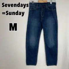 ♥SEVENDAYS=SUNDAY♥ (M) ストレートデニムパンツ ジーンズのサムネイル
