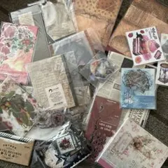 紙もの コラージュ素材 まとめ売り69
