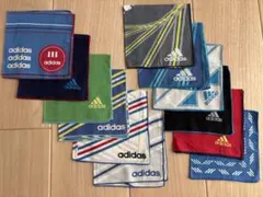 アディダス adidas ハンカチ 中高生男子 小学校12枚 まとめ売り