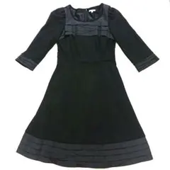 美品 TO BE CHIC トゥビーシック ワンピースブラックフォーマル42