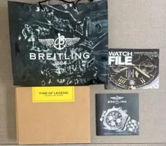 BREITLING非売品販促資料一式TIME OF LEGEND 歴史書カタログのサムネイル