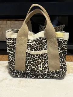 ヒョウ柄 トートバッグ