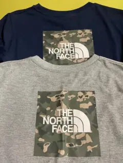 美品 THE NORTH FACE カモフラージュロンT 2色セット 140