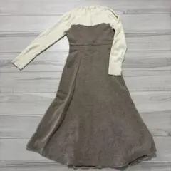 PROPORTIONニットワンピース