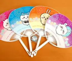 ちいかわ　くら寿司　うちわ　コンプリート　4枚セット　マグネットシート