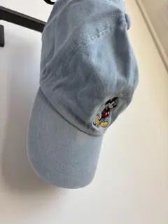ミッキーマウス デニム風キャップ　ディズニーランド