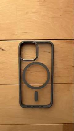 iPhone13mini マグセーフ対応 ケース　スペースグレー