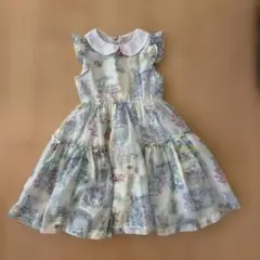 mezzo piano 花柄ノースリーブワンピース