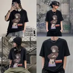 HUNTER×HUNTER シズク Tシャツ 幻影旅団 クモ刺青 ブラック M