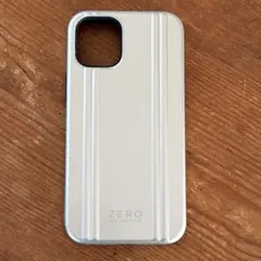 iPhone12mini ZERO HALLIBURTONケース シルバー