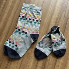 数回着用　ポールスミス　ドット柄　ソックス 2種セットのサムネイル