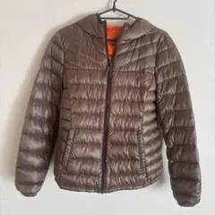 UNIQLO プレミアムダウン 軽量フード付きジャケット M