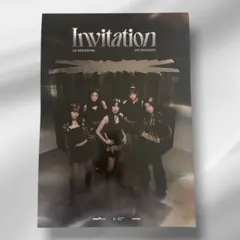 LE SSERAFIM invitation vr concert ポスター