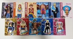 ワンピース麦わらストア　バースデーフェア特典　ブロマイド　花束・ケーキ