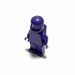 LEGO ミニフィグ　クラシックスペース　パープル　紫　マネキン　β373