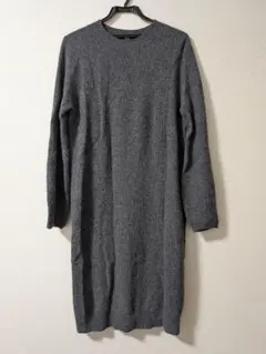 UNIQLO ニットワンピース グレー Sサイズ