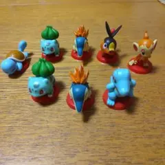 ポケモン チョコエッグ 旅立ちの3匹 ミニフィギュア 8体セット