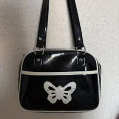 00s butterfly enamel hand bag y2k ギャル系のサムネイル
