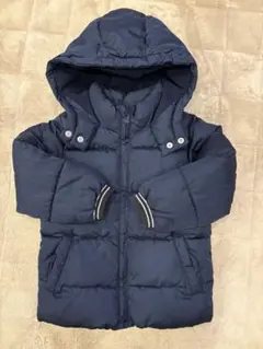 babyGAP ネイビー フード付き中綿コート105cm
