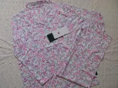 ミントン　新品　パジャマ（M）　ワコール　綿100％ 　春秋 綿ニット　小花柄