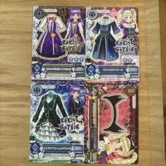 アイカツカード ロリゴシック 4枚セット - メルカリ